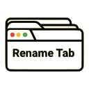 Customize browser tab titles manually or automatically